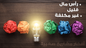 أفكار مشاريع صغيرة مربحة